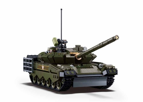 Klocki Sluban Konstrukcyjne Czołg T-80 ModelBricks 2w1 798 el Dzień Dziecka