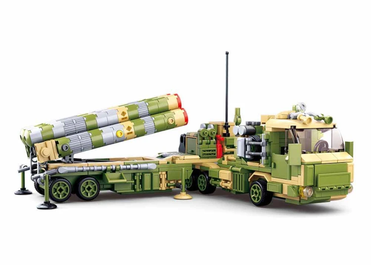 Klocki Sluban Army Pojazdy Wojskowe 6w1 713 el Zestaw Dzień Dziecka