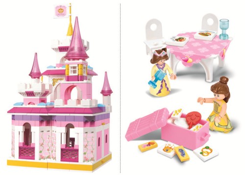 KLOCKI SLUBAN B0251 Magiczny Zamek Girl's Dream 385 EL.