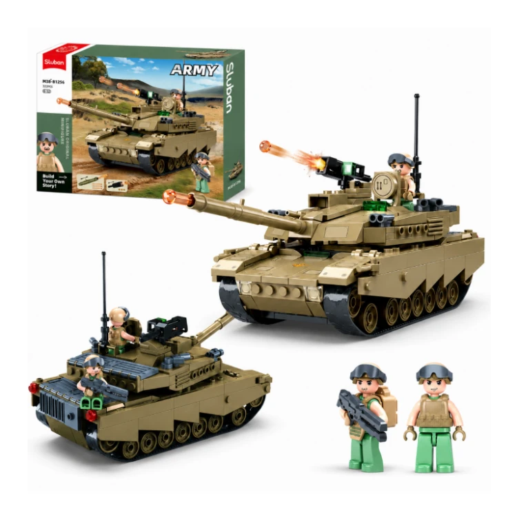 Klocki Konstrukcyjne Sluban Czołg OEF-M1XS 322 el Army na Dzień Dziecka