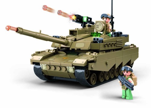 Klocki Konstrukcyjne Sluban Czołg OEF-M1XS 322 el Army na Dzień Dziecka