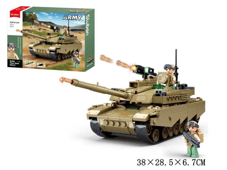 Klocki Konstrukcyjne Sluban Czołg OEF-M1XS 322 el Army na Dzień Dziecka