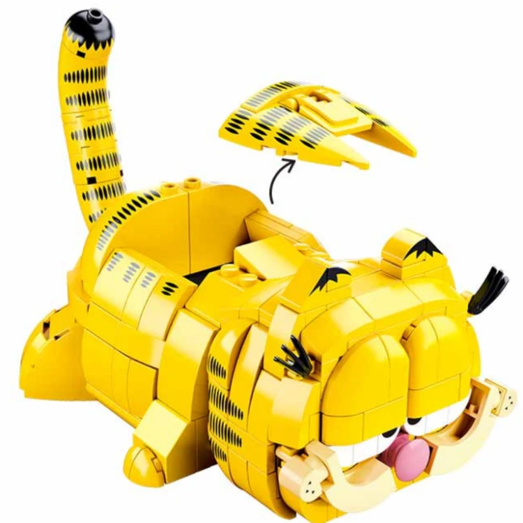 Sluban Klocki Konstrukcyjne Garfield Zestaw 301 el Bajka Figurka dla Dzieci