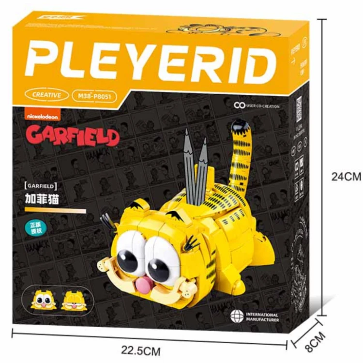 Sluban Klocki Konstrukcyjne Garfield Zestaw 301 el Bajka Figurka dla Dzieci
