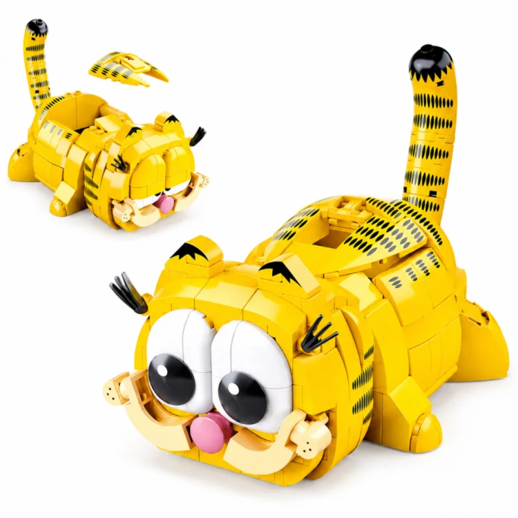 Sluban Klocki Konstrukcyjne Garfield Zestaw 301 el Bajka Figurka dla Dzieci