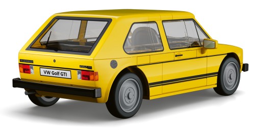 Klocki COBI 24663 Samochód Volkswagen Golf GTI ACTION TOWN 74 el.