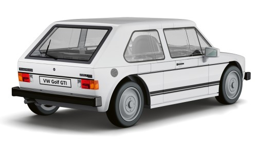 Klocki COBI 24662 Samochód Volkswagen Golf GTI ACTION TOWN 74 el.
