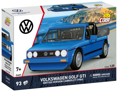 Klocki COBI 24661 Samochód Volkswagen Golf GTI Cabrio ACTION TOWN 93 el.