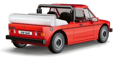 Klocki COBI 24660 Samochód Volkswagen Golf I Cabrio ACTION TOWN 89 el.