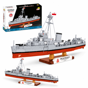 Klocki COBI 4865 Okręt ORP Błyskawica HISTORICAL COLLECTION WWII 664 el.