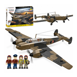 Klocki COBI 5777 Myśliwiec Samolot Messerschmitt Bf 110C HISTORICAL COLLECTION WWII 578 el.