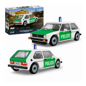 Klocki COBI 24642 Samochód Volkswagen Golf (1974) Polizei ACTION TOWN 77 el.