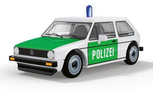 Klocki COBI 24642 Samochód Volkswagen Golf (1974) Polizei ACTION TOWN 77 el.