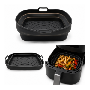Wkład silikonowy do Air Fryer Domik 20x20 cm koszyk forma do frytkownicy