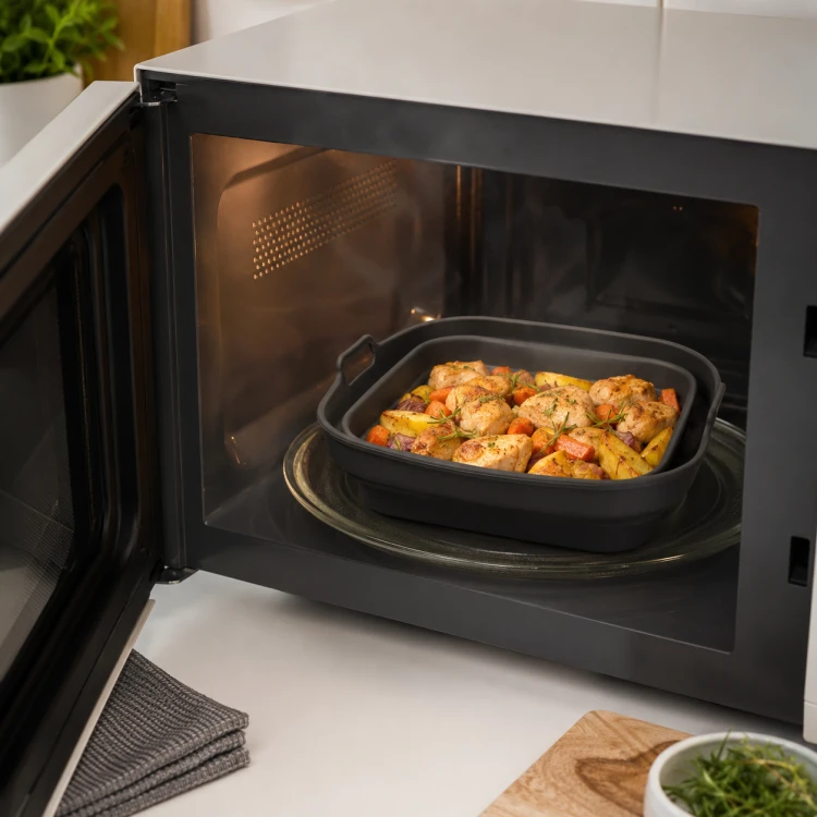 Wkład silikonowy do Air Fryer Domik 20x20 cm koszyk forma do frytkownicy