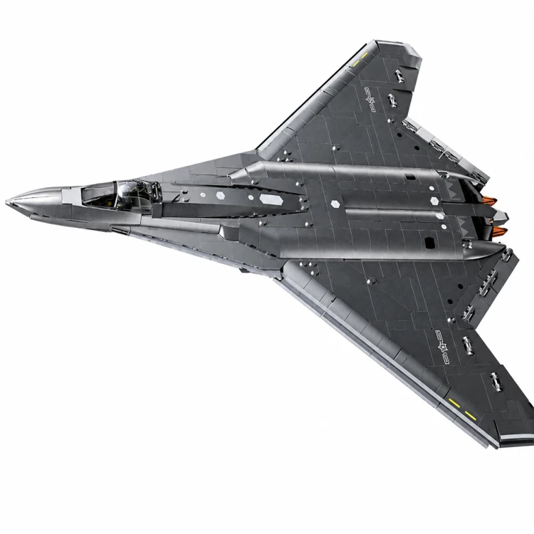 Klocki Sluban Myśliwiec J-50S 1:44 samolot wojskowy 879 el 44,9 cm