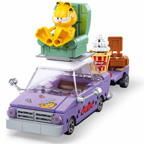 Klocki Sluban Garfield z figurką 218 el zestaw konstrukcyjny dla dzieci 6+