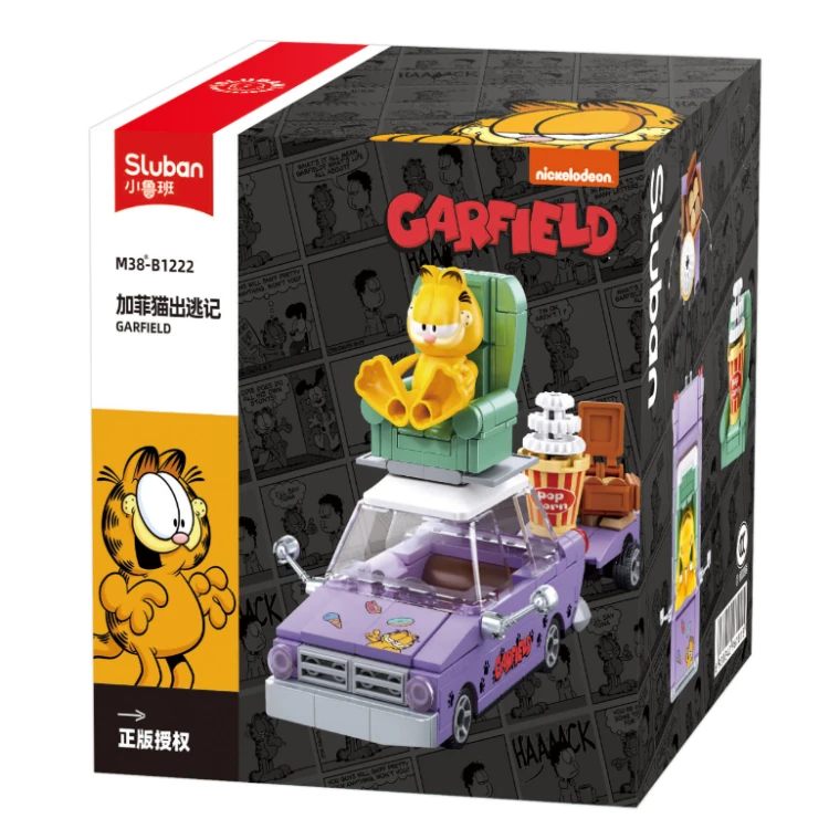 Klocki Sluban Garfield z figurką 218 el zestaw konstrukcyjny dla dzieci 6+