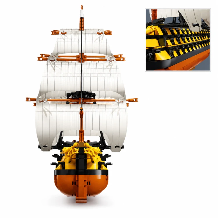 Klocki Sluban HMS Victory żaglowiec okręt statek 1:200 1075 el na prezent