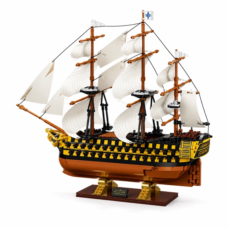 Klocki Sluban HMS Victory żaglowiec okręt statek 1:200 1075 el na prezent