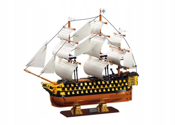 Klocki Sluban HMS Victory żaglowiec okręt statek 1:200 1075 el na prezent
