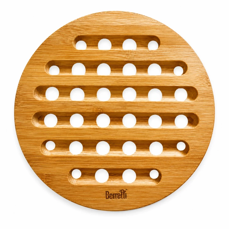 Podkładki bambusowe pod garnek 5 szt 18 cm na gorące naczynia stół