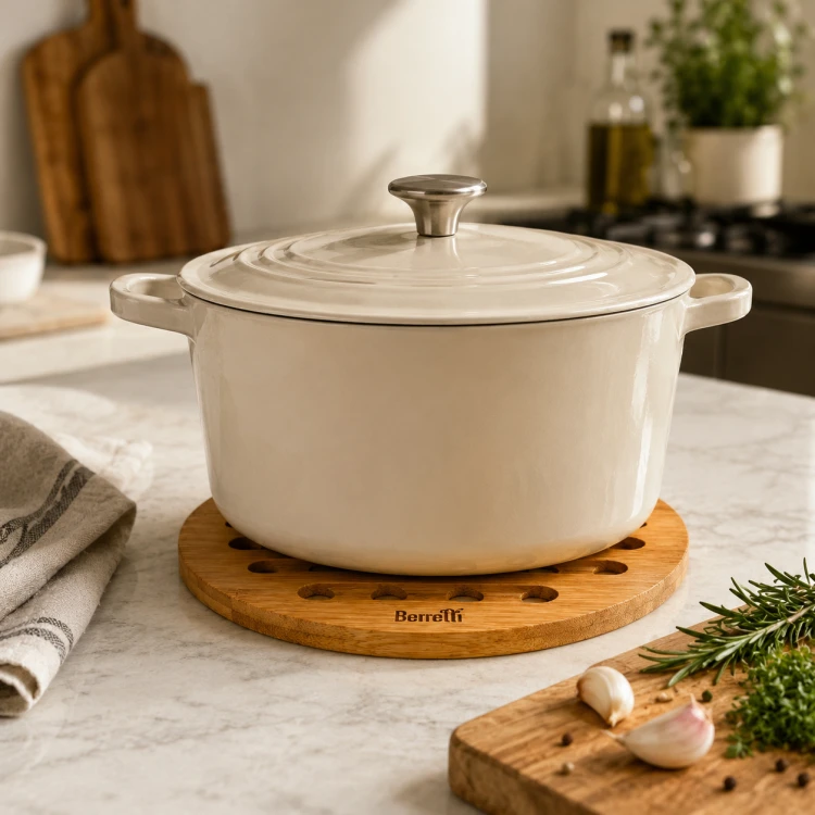 Berretti Podkładka bambusowa - 18cm - 6 szt