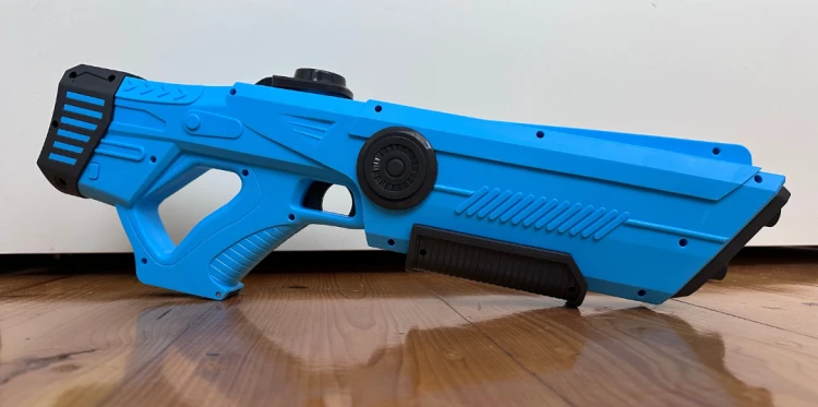 Duży pistolet na wodę elektryczny 50 cm miotacz dla dzieci prezent ogród