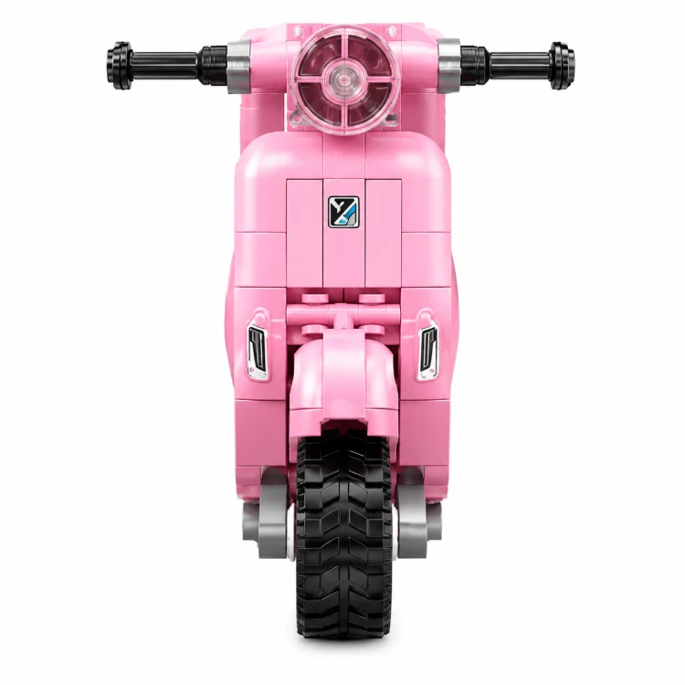 Klocki Sluban Skuter różowy 1:12 Model Bricks 151 el motocykl dla dzieci