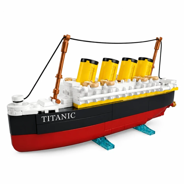 Klocki Sluban Titanic 195 el statek pasażerski model do składania prezent