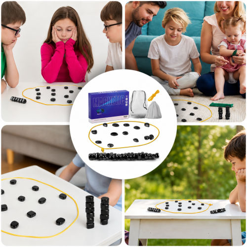 Magnetyczne szachy gra kamienie magnetyczne 30 sztuk edukacyjny zestaw
