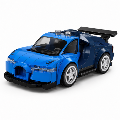 Klocki Sluban Bugatti 120 el samochód sportowy auto model dla dzieci