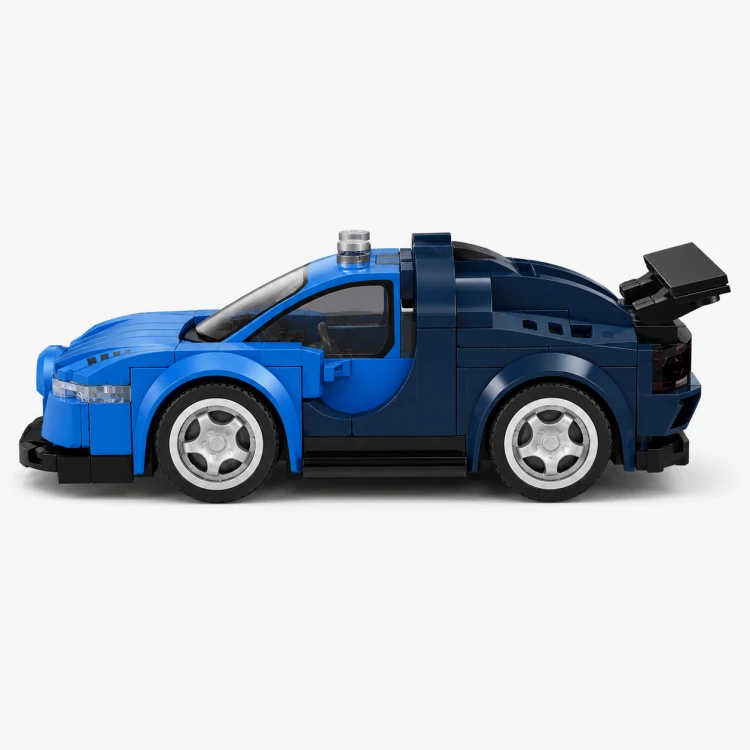 Klocki Sluban Bugatti 120 el samochód sportowy auto model dla dzieci