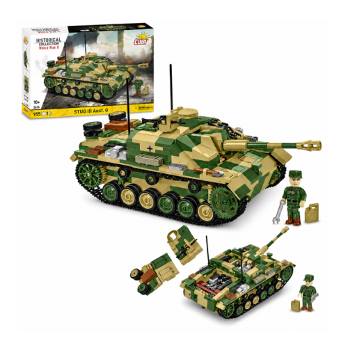 Klocki COBI 2676 Czołg STUG III Ausf. G HISTRICAL COLLECTION 955 el.