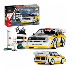 Klocki COBI 2676 Samochód Audi Sport quattro S1E2 Rally Legend ACTION TOWN 229 el.