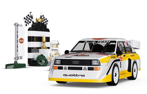 Klocki COBI 2676 Samochód Audi Sport quattro S1E2 Rally Legend ACTION TOWN 229 el.