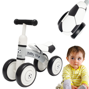Rowerek Biegowy Czterokołowy Baby Mix Baby Bike Football Jeździk dla Dziecka