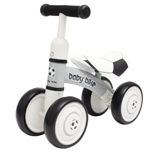 Rowerek Biegowy Czterokołowy Baby Mix Baby Bike Football Jeździk dla Dziecka