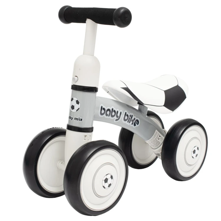 Rowerek Biegowy Czterokołowy Baby Mix Baby Bike Football Jeździk dla Dziecka