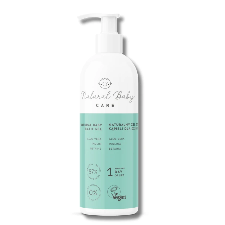 Naturalny Hipoalergiczny Żel do Kąpieli dla Niemowląt i Dzieci Premium 200 ml