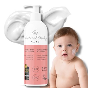 Bezzapachowy Balsam do Ciała dla Dzieci z Olejem Migdałowym Premium 200 ml