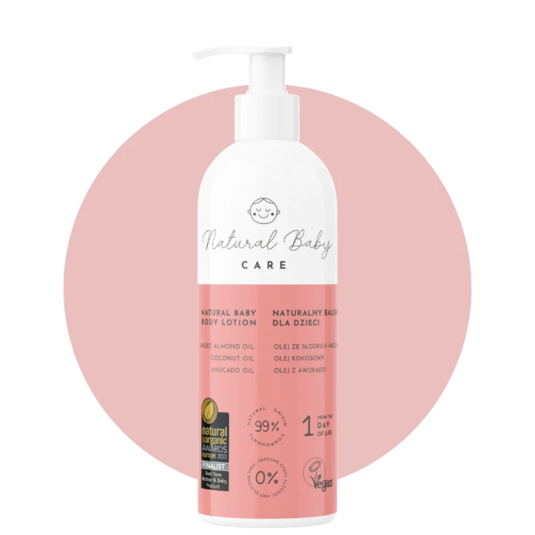 Bezzapachowy Balsam do Ciała dla Dzieci z Olejem Migdałowym Premium 200 ml