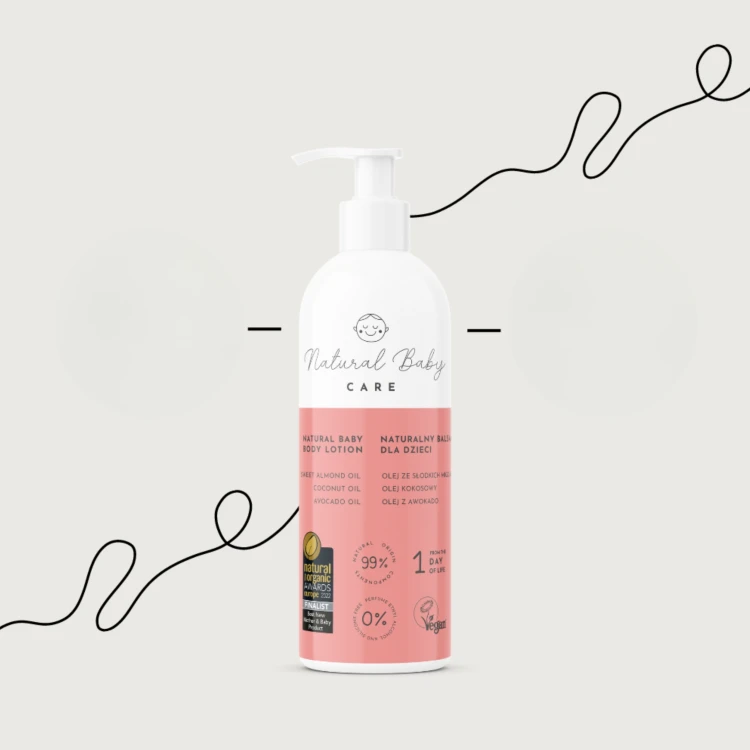 Bezzapachowy Balsam do Ciała dla Dzieci z Olejem Migdałowym Premium 200 ml