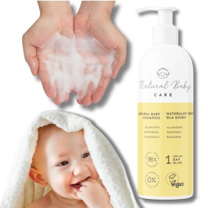 Naturalny Szampon dla Niemowląt i Dzieci na Ciemieniuchę i AZS Wegański 200ml