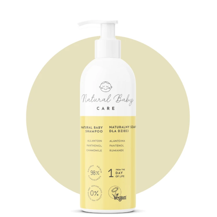 Naturalny Szampon dla Niemowląt i Dzieci na Ciemieniuchę i AZS Wegański 200ml