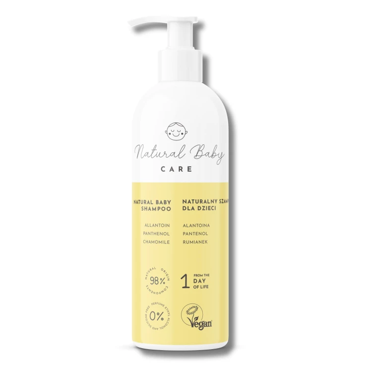 Naturalny Szampon dla Niemowląt i Dzieci na Ciemieniuchę i AZS Wegański 200ml