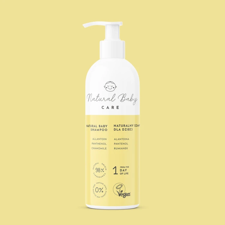 Naturalny Szampon dla Niemowląt i Dzieci na Ciemieniuchę i AZS Wegański 200ml