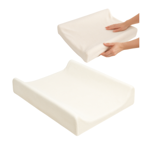 Pokrowiec Frotte na Przewijak 70x50 cm Ecru Miękki i Elastyczny