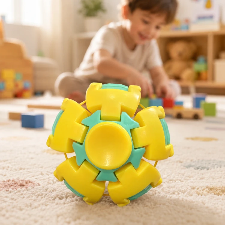 Spinner Antystresowy Kula 3D Rozkładana Zabawka Sensoryczna Fidget Ball Dzieci