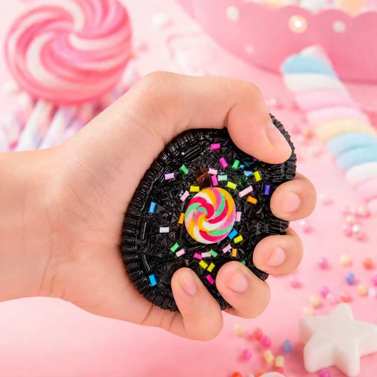 Gniotek Ciasteczko 6 cm Squishy Antystresowy Miękki Pachnący dla Dziecka